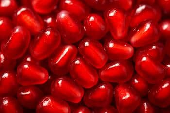 Nar taneleri; parlak asit