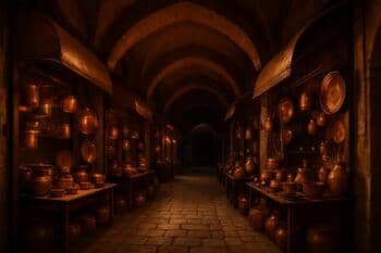 Orta durak: bakır tezgâhlarında sıcak parıltı